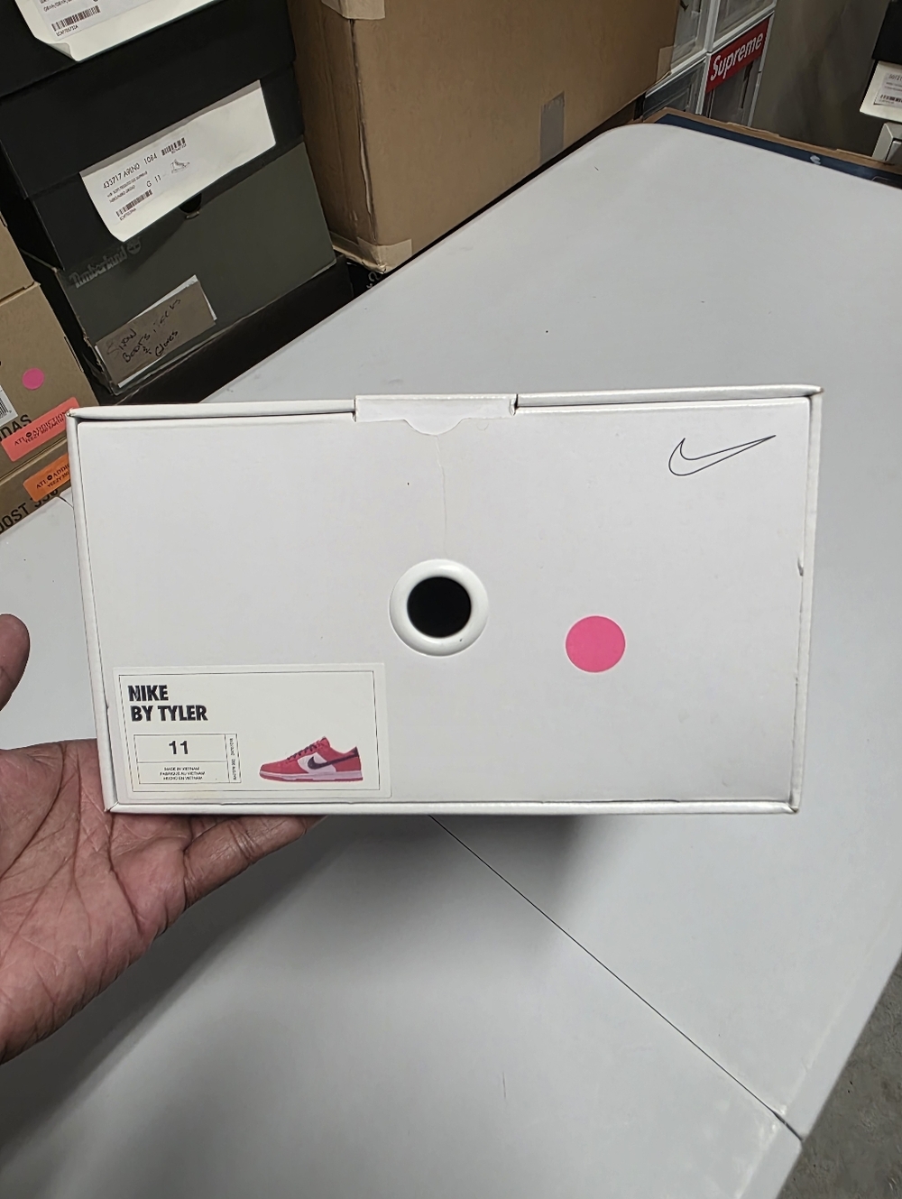 Nike Dunk Low 'By You' Sz - 11 - Picture 8 of 9